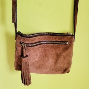 GAP Sueade Crossbody/shoulder handbag